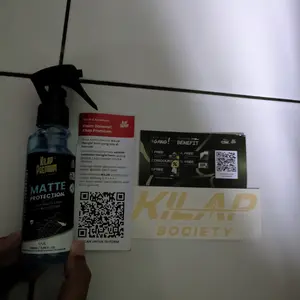Matte Protection | Kilap Premium - Perawatan Motor Body Doff Helm Doff Mobil Doff, Pelindung Cat Doff, Efek Daun Talas, Perawatan Kendaraan Paint Car dan Sepeda Motor, Perawatan Body Mobil