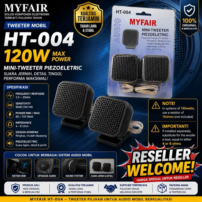 ￼Tweeter Mobil MYFAIR HT-004