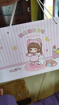 Product Review of cute diary set djournal book buku jurnal anak dengan diy sticker hadiah tahun baru from K**i 0