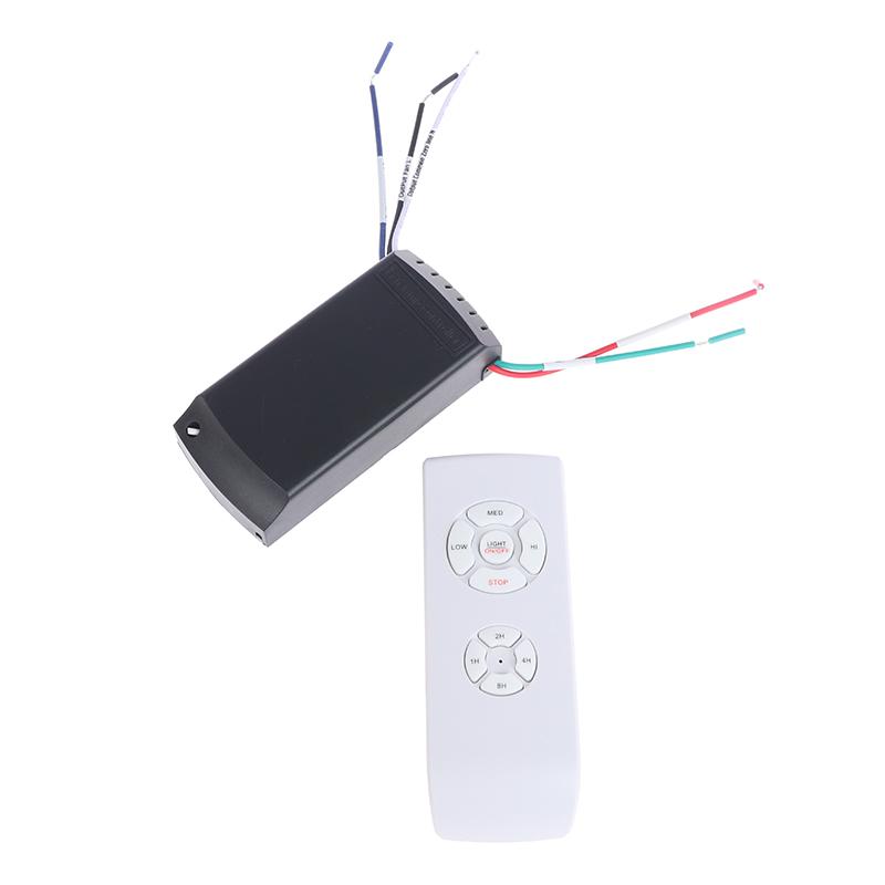 Product Introduction of 110-240V Universal Ceiling Fan Lamp Speed Remote Control Kit Timing Wireless 28