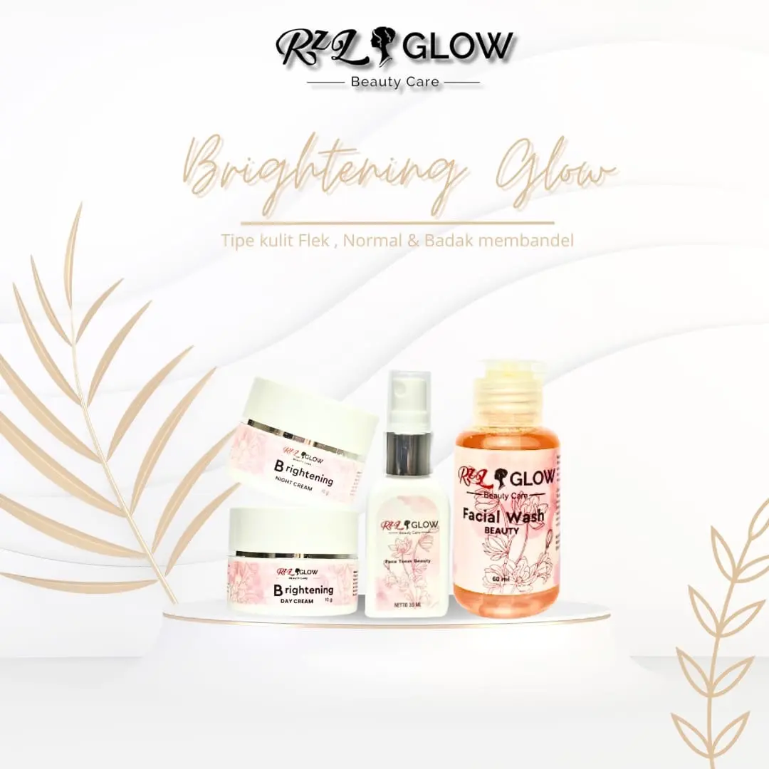 Skincare rzl glow paket brightening glow