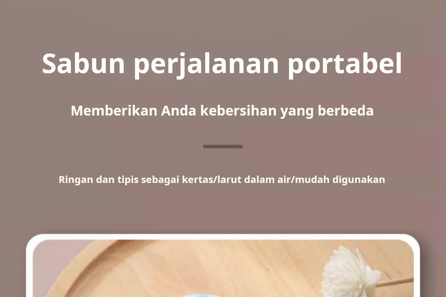 Sabun Lembaran Berukuran Kecil dan Portabel Bentuk Beruang Lucu Praktis untuk Membersihkan Rumah Menghasilkan Busa Lembut dan Mudah Dibilas Cocok untuk Berbagai Kebutuhan Sehari-hari