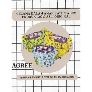 3 pcs - Celana Dalam Anak Cowok Laki Katun Nyaman Lembut Karakter | Kekinian