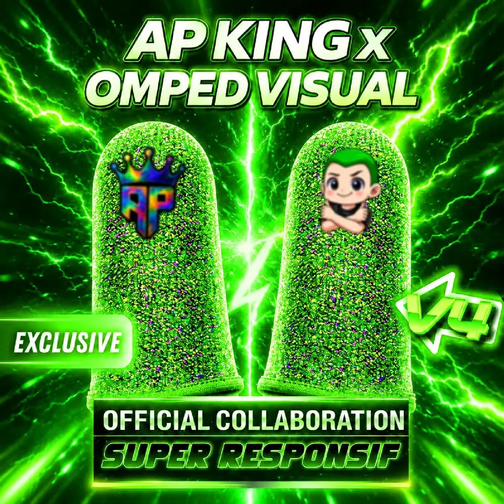 APKING x OMPED VISUAL Exclusive Official Collaboration Super Responsif V4 - Produk Kualitas Tinggi