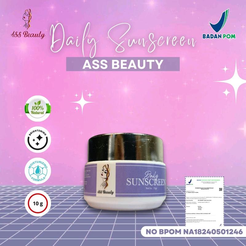 DAILY SUNSCREEN spf 30 BPOM ASSBEAUTY 1