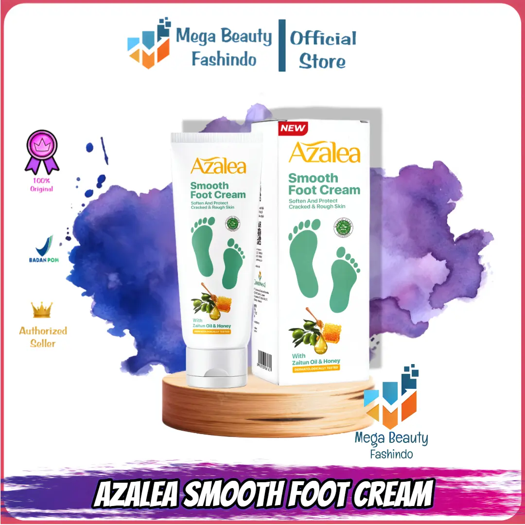 Azalea Smooth Foot Cream - Krim Pelembut Kaki