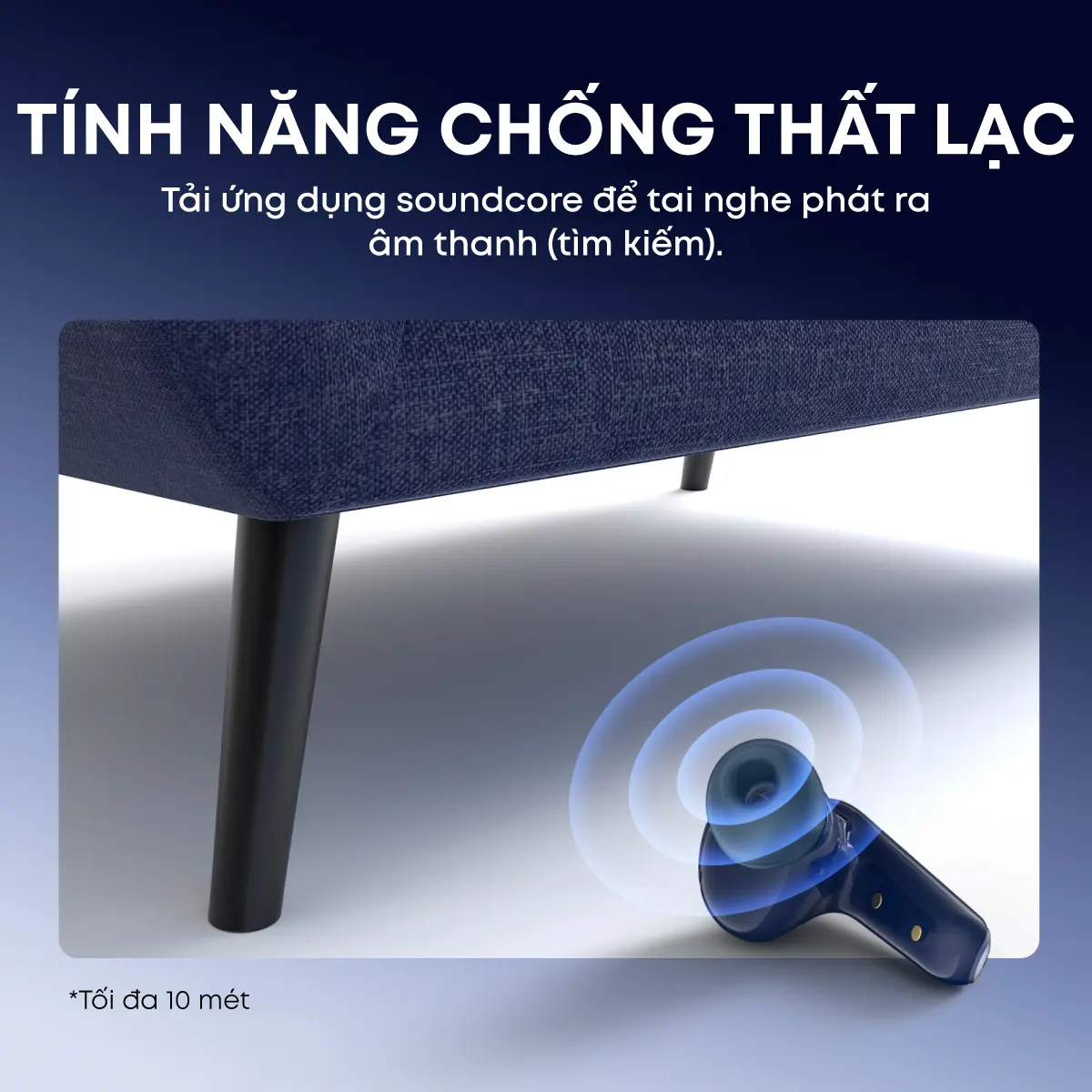 Tai nghe bluetooth chống ồn Soundcore Liberty 4NC | Chống ồn ANC 50 giờ phát nhạc | Dịch thuật AI trên App| Sạc nhanh- Tai nghe không dây- Tai nghe bluetooth pin trâu-Bảo hành 18 tháng- Hàng chính hãng | BigBuy360 - bigbuy360.vn