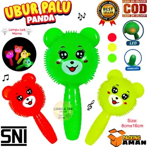 ( BISA COD ) PROMO Rattle Stick Bayi Karet Lampu Bunyi Suara Baby Toys Kerincingan Boneka Mainan Anak Silikon Rubber Stick Toys Boneka Mainan Pencet