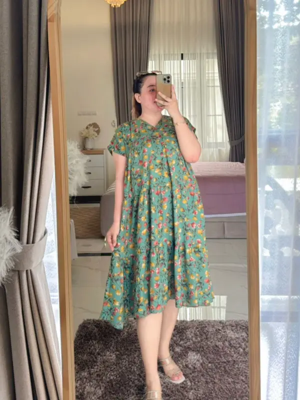 Dara Dress Motif Premium Terbaru 4