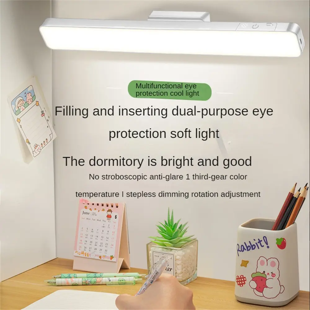 Đèn LED Bảo Vệ Mắt, Hút Từ Tính, Đèn Bàn Ngầu Đèn Bàn Học Thích Hợp Cho Sinh Viên Đại Học, Đèn Bàn Học, Đèn Bàn Thông Minh Đọc Sách, Ánh Sáng Mềm, Bảo Vệ Mắt