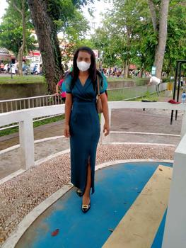 Product Review of Joanne Fashion - Dress Panjang Wanita Mewah Casual Formal Kekinian Korean Style Bahan Scuba Lembut Premium Terbaru (2712) from l**a 0