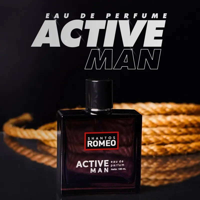 Shantos Romeo Fragrance Eau De Parfume 100ml Parfum Wangi Pria Perfume Cowo Wanginya Sporty, Maskulin 1