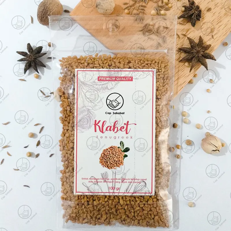 100gr Klabet Utuh / Fenugreek 0