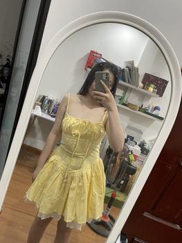 Product Review of Váy Dolly - Váy thiết kế Sassysis tùng phồng vải ren from M**n 0