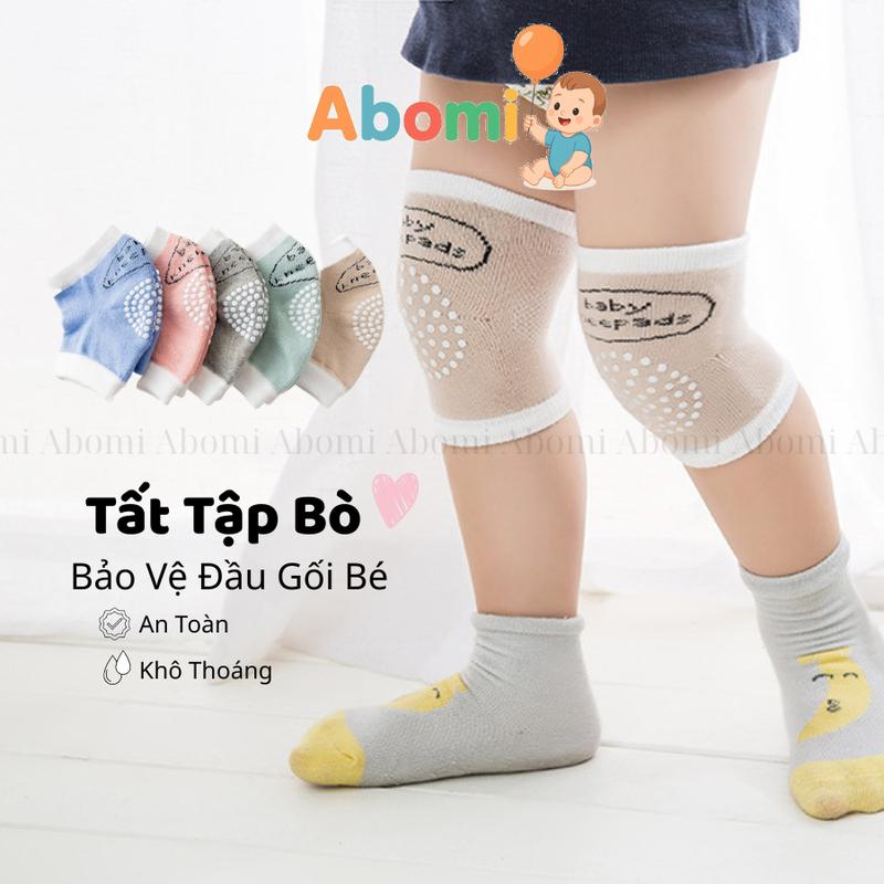 Bọc bảo vệ đầu gối cho bé tập bò chống trơn trượt hàng cao cấp