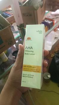 Product Review of [100ml] WHITE INC AHA Body Lotion to Whitening & Moisturising | Hand Body Lotion Pencerah Mencerahkan Melembabkan Sebagai Body Booster |  Arbutin, Glycolic, Niacinamide from A**a 2