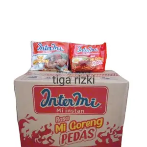intermie mie instan goreng dan pedas Noodles