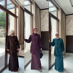 (READY)  Stuffcisy Marwa Oneset Silk Tulle Chantily kondangan Lamaran Wisuda Daily Panjang Setelan Rok Terbaru