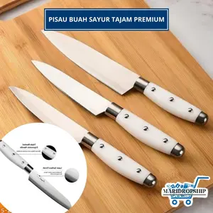 Pisau Buah Berkualitas Tinggi Bahan Baja Pisau Daging Sayur