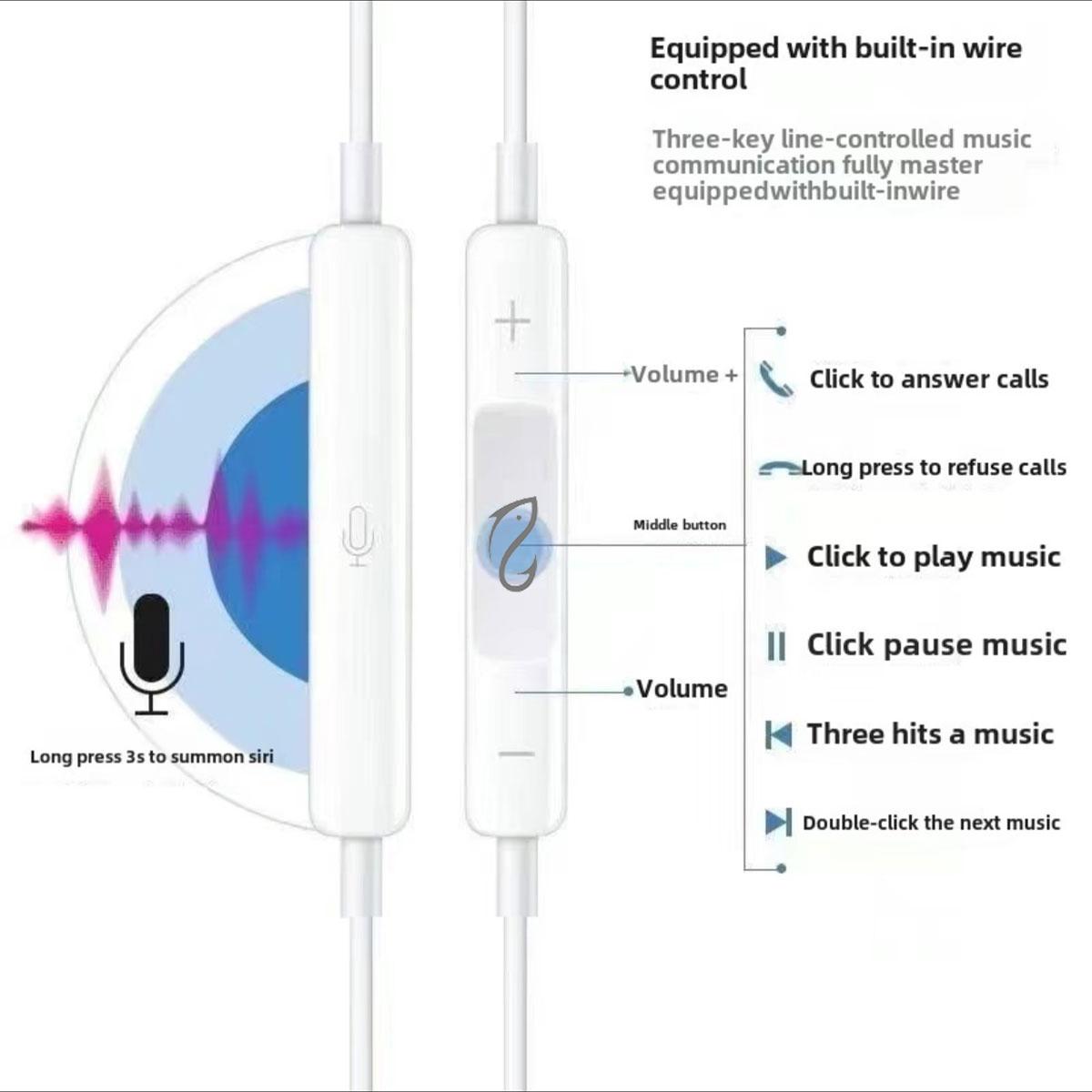 SAURY Y1 Headphones Untuk iPhone 14 15 Wired Bluetooth Earphones 13 12 11 Pro ax XR 7 8 6 6s Plus Type-C In-Ear Stereo Earbuds HiFi Sound Quality SAURY Y1 Headphones Untuk iPhone 14 15 Wired Bluetooth Earphones 13 12 11 Pro ax XR 7 8 6 6s Plus Type-C In-Ear Stereo Earbuds HiFi Sound Quality