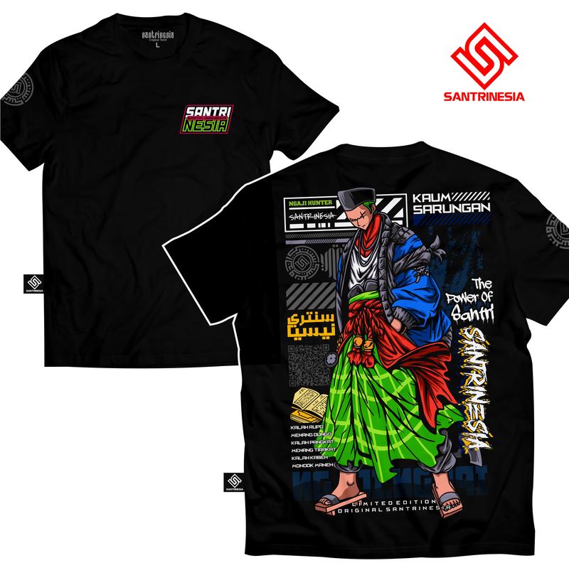 Product Introduction of Kaos Santri Santrinesia Ngaji Hunter Nyantri v18 1
