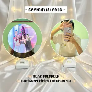 [TIDAK PO] Cermin Magic Baena - Cermin Custom Foto Kado Ultah Wedding Lamaran Wisuda