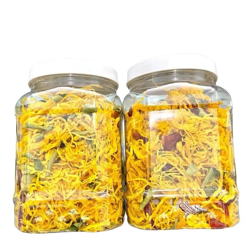 Combo 2 Hủ 1kg Khô gà Lá Chanh