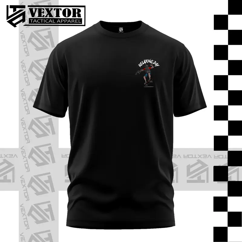 Baju Kaos Tactical Relaxing Day 1