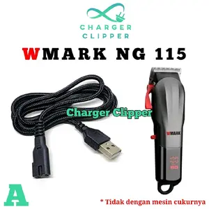 Kabel Charger Wmark NG 115 Pengisi Daya Mesin Cukur Wmark Charger Clipper #A