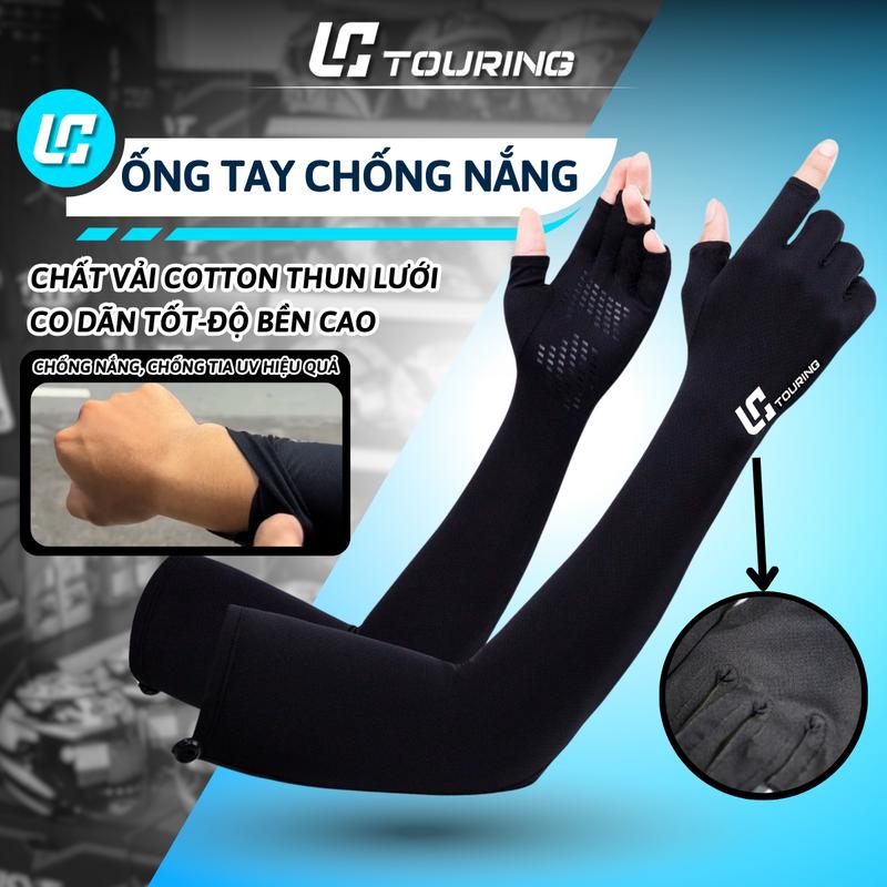 Ống tay Bao Tay chống nắng đa năng  Chống Trơn Sport LC TOURING STYLE - CƯỜNG KYT SHOP