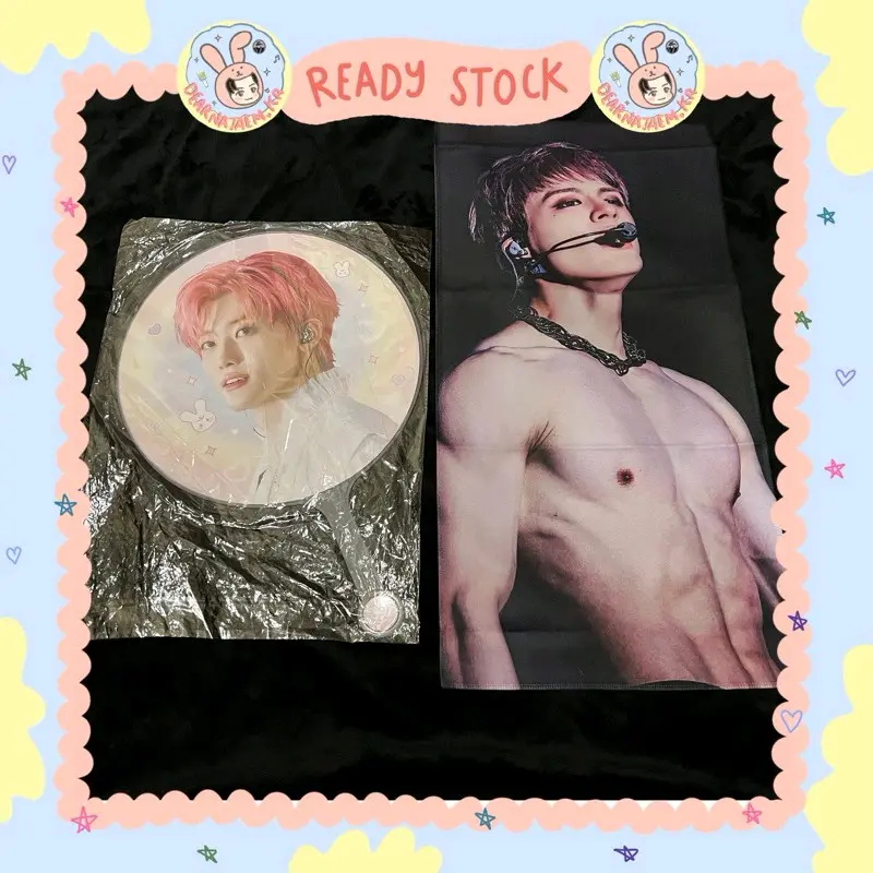 NCT JAEMIN JENO CHEERING KIT UCHIWA SLOGAN KIPAS