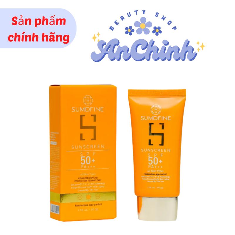 Kem Chống Nắng Sumdfine Sunscreen SPF 50+ PA+++ Hàng nhập khẩu