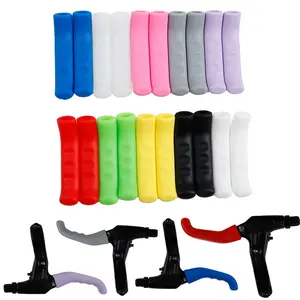 PRODUK TERBARU! Bicycle Brake Handle Cover TPR MTB Grips Bicycle Handlebar Protect Cover Anti-slip Bicycle Protective Gear Bike Accessories