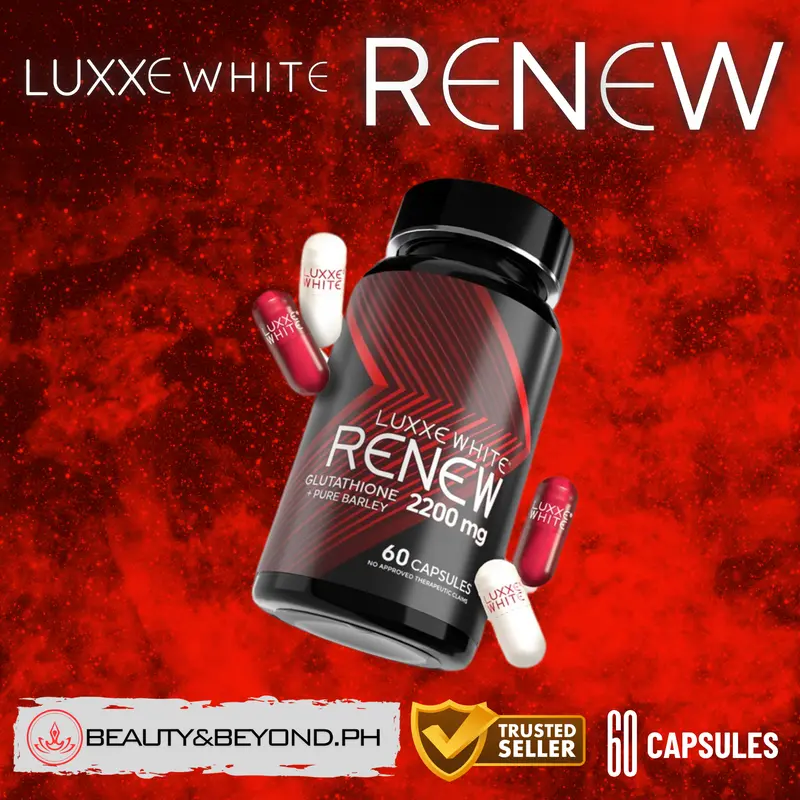 luxxe glutathione review Luxxe White Slim Glutathione + L-Carnitine, Cordyceps, Lion's Mane 2200mg main image 1