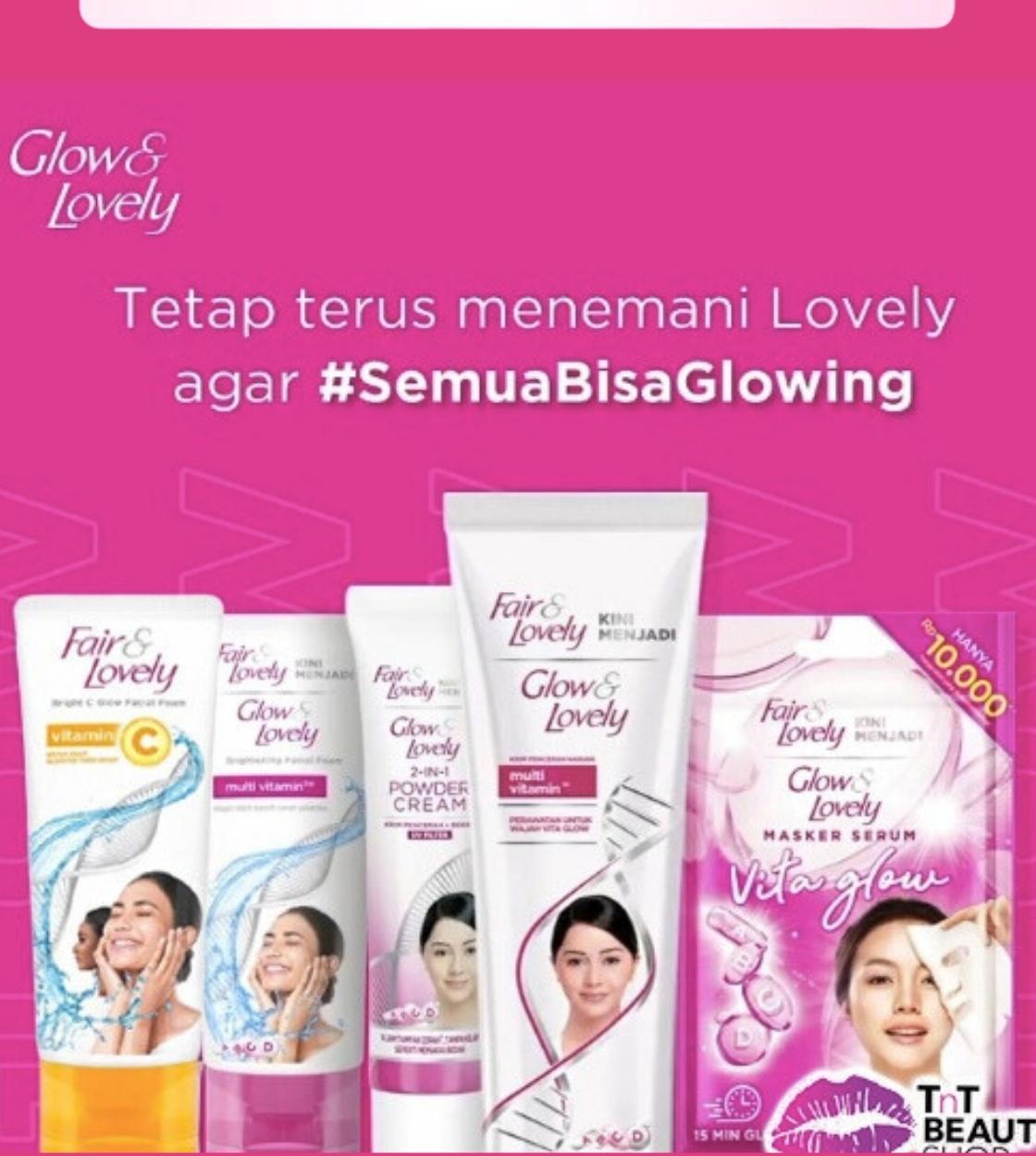 Glow & Lovely Derma Glow Multivitamin Cream 23gr - Mencerahkan Wajah