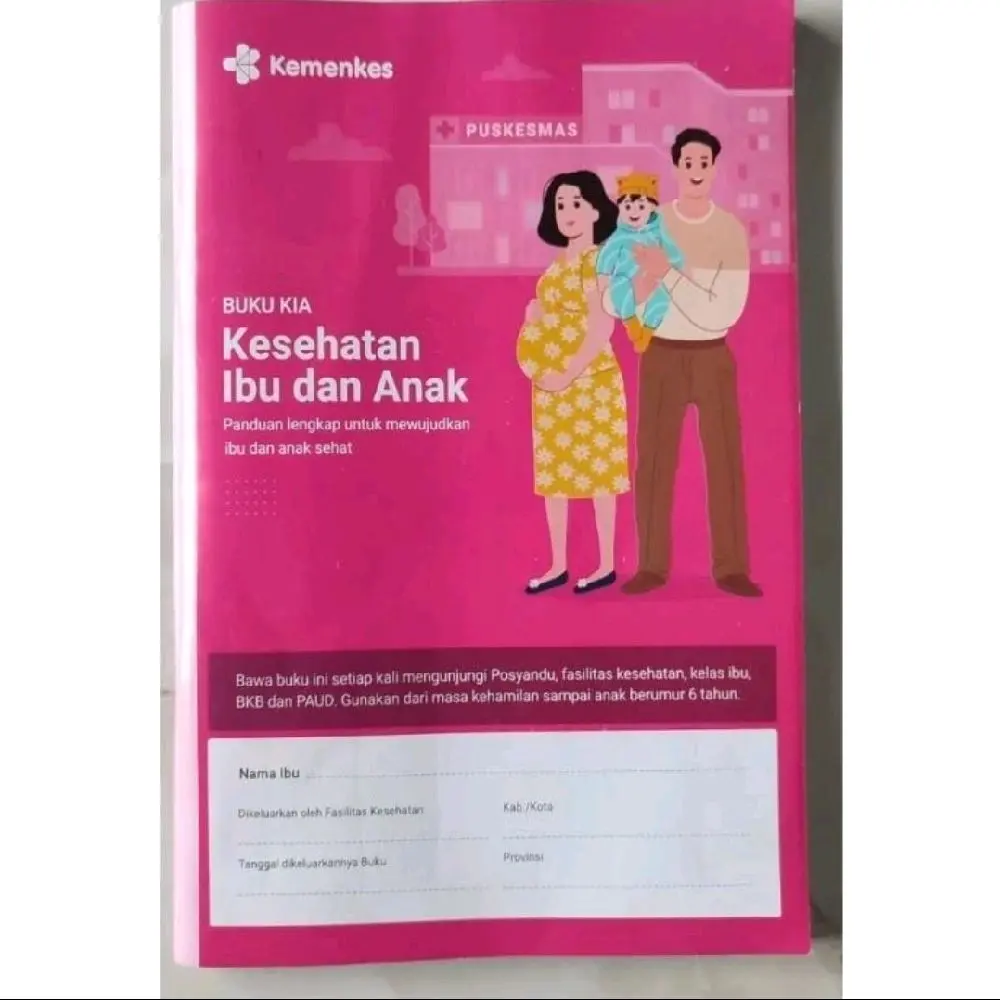 BUKU KIA EDISI TERBARU 2024/BUKU PINK Free Sticker