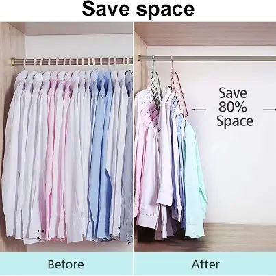 Magic Hanger 9 in 1 Gantungan Baju Lemari Pakaian Wonder Hanger Instan 1