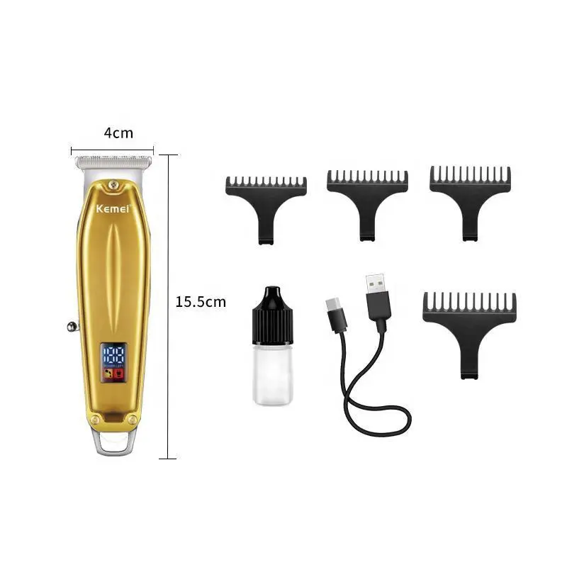 【COD】Kemei Alat Cukur Rambut Elektrik Hair Clipper Kemei KM-426 / KM-426 Alat Pencukur Kumis Jenggot Professional pemotong rambut Original Mesin Sisir Gunting 4