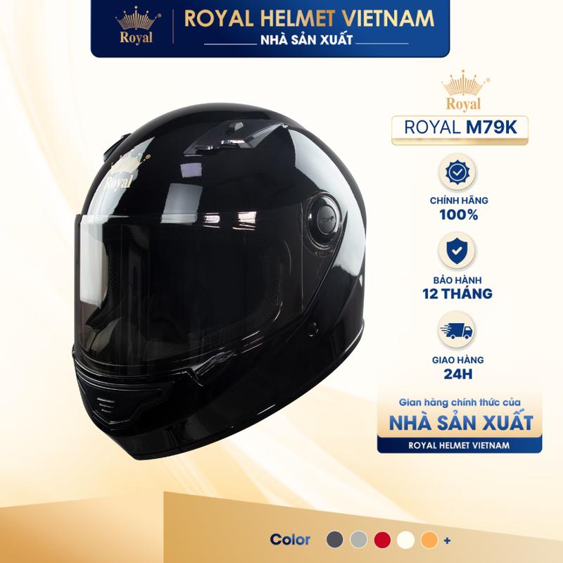   NHÀ SẢN XUẤT   ĐỘC QUYỀN  Mũ Bảo Hiểm Fullface Royal M79 Có Kính Chính Hãng Nón Bảo Hiểm Đi Phượt Fullface Cao Cấp Cho Nam Nữ | Trực tiếp từ NSX 