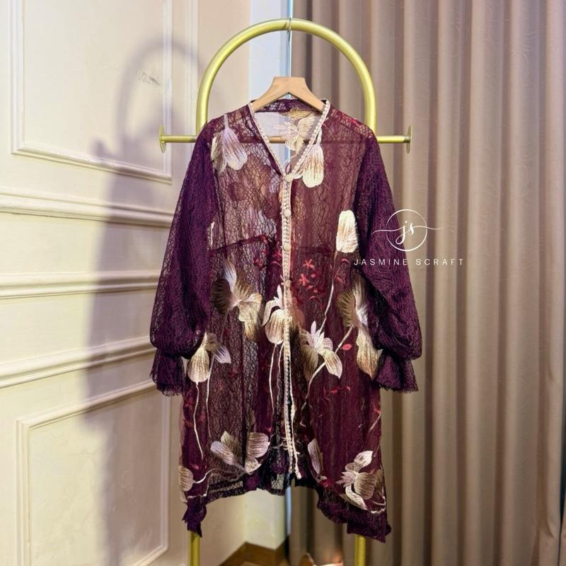 Arunika Mazaya Outer - Outer Brukat Kondangan by Jasminescraft