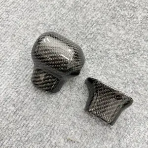 Cover tempel shiftknob transmisi matic innova zenix carbon kevlar