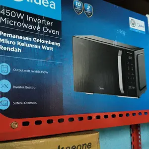 Midea Low Watt Inverter Countertop Microwave MMO25PXA-EMPCGR