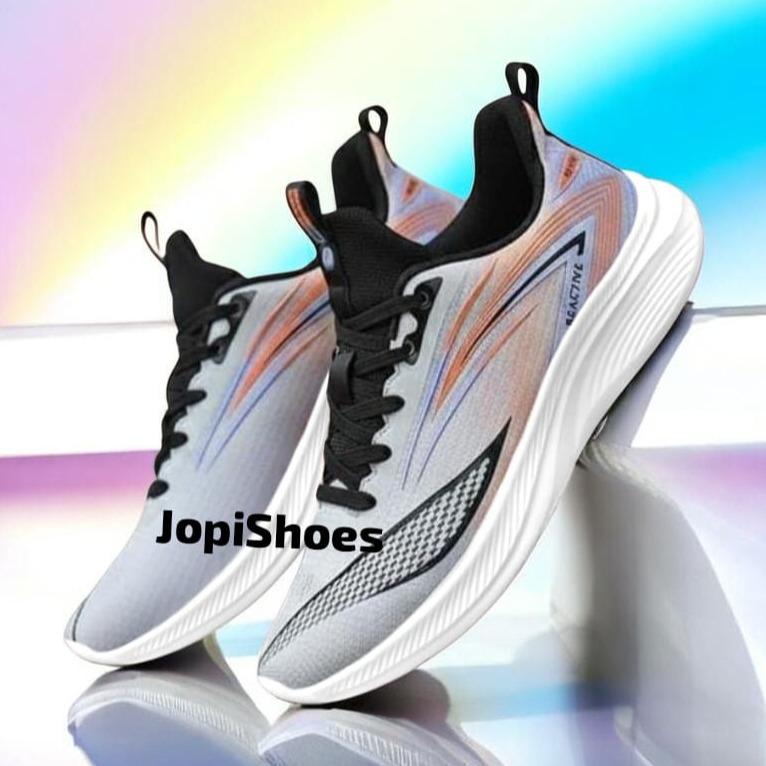 DISKON TERBARU JOPISHOES - SEPATU RUNNING LARI CASUAL LIFESTYLE SNEAKERS PRIA WANITA CEWE COWO PS-1 OUTDOOR SPORT SHOES JOGING TERMURAH BISA COD