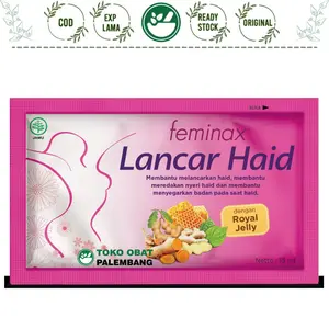 (Terbaru) FEMINAX LANCAR HAID 1 SACHET NYERI HAID HERBAL KONIMEX SIRUP HERBAL (Terlaris)