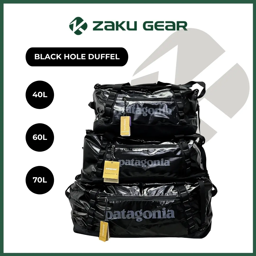 Patagonia] Black Hole Duffel (40/60/70 Litre) Backpack Duffel Bag - For  Outdoor Travel - Waterproof - TikTok Shop Malaysia