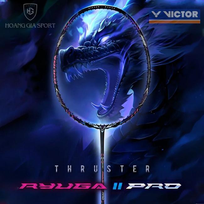 Vợt Cầu Lông Victor Ryuga 2 Pro Full Carbon - Căng Sẵn 11kg Tối Đa 13kg Tặng Kèm 3 Phụ Kiện