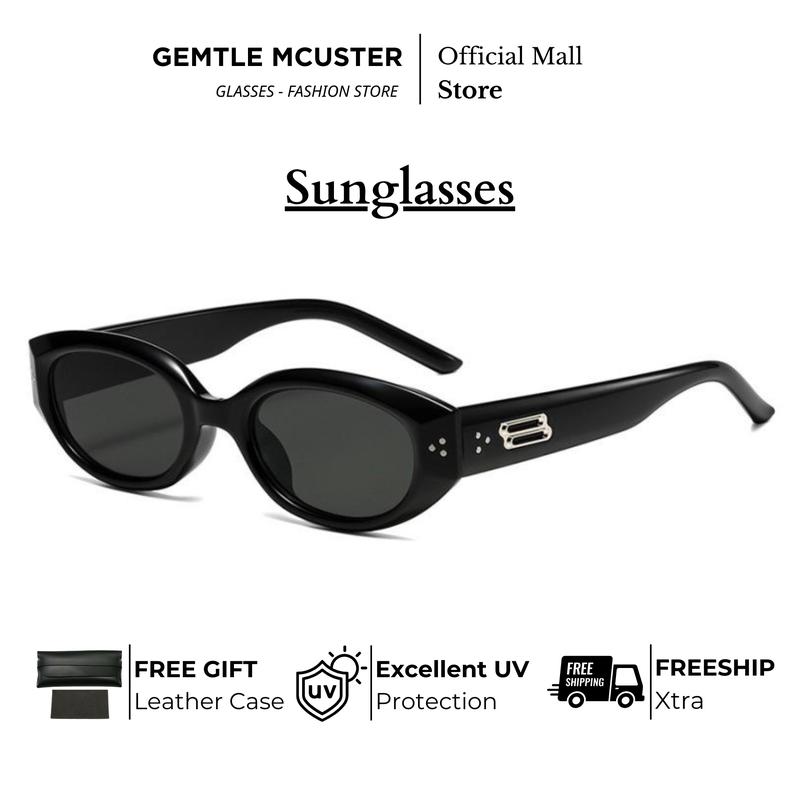 Kính Mắt Nữ, Thời Trang, Kính Râm Chống Nắng UV400, Chất Liệu PC Chất Lượng Cao, 48