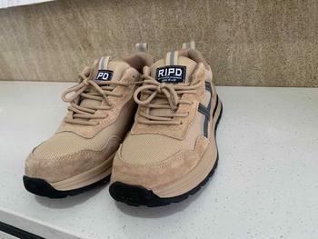 Product Review of [Ready Stock] Ultra-lightweight protective shoes, steel-toe shoes, safety shoes, construction site shoes, anti-smash and anti-collision, wear-resistant, breathable and odor-resistant, EVE soles, protective shoes, casual and versatile work shoes from a**8 0