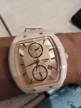 Product Review of JAM TANGAN WANITA TIERRA TR-2202 FASHION ORI TANGGAL AKTIF TALI RUBBER from R**a d**i 0