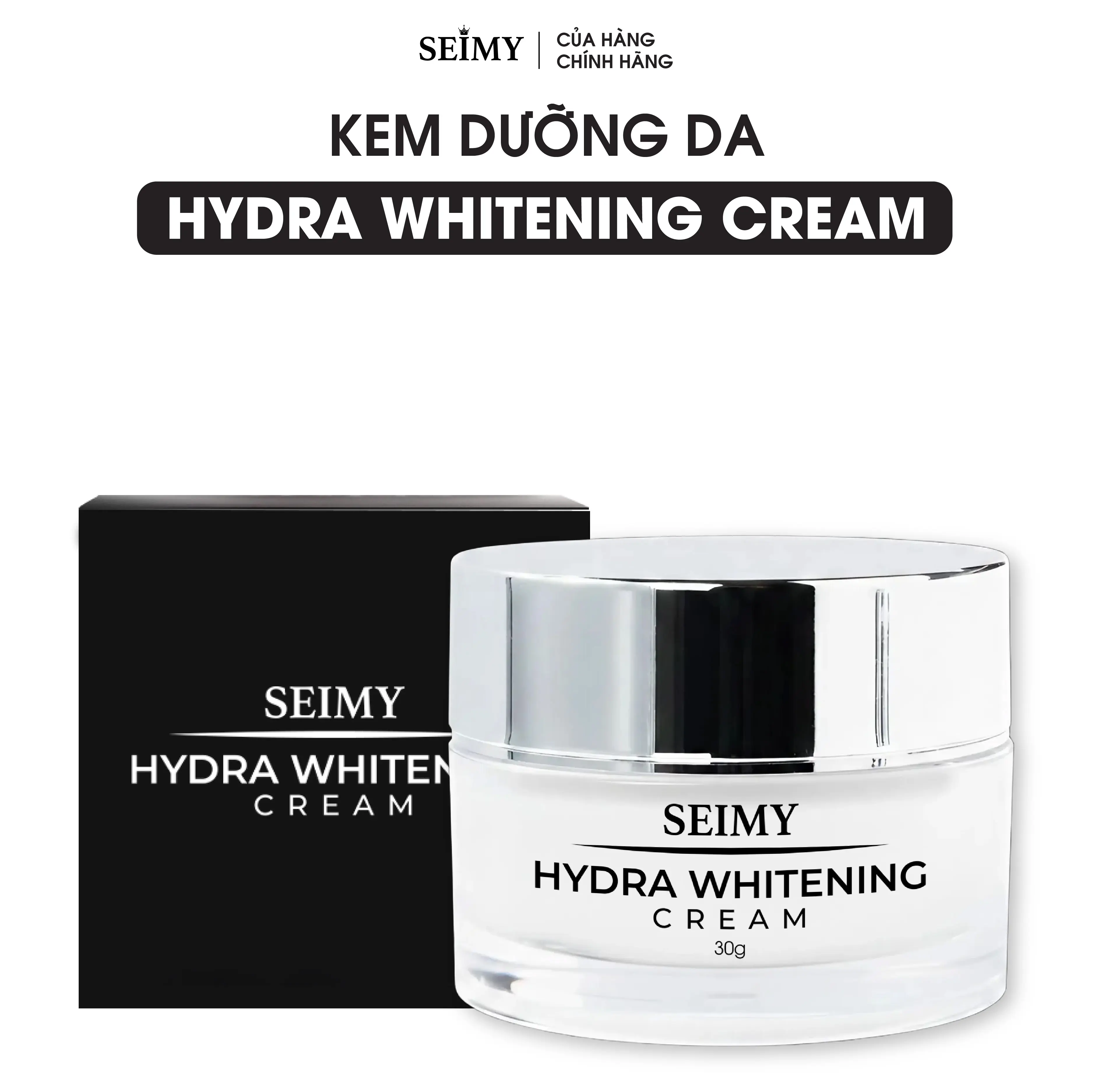 Kem Dưỡng Da Seimy - Hydra Whitening Cream Skincare, Chăm Sóc Da, Kem Face